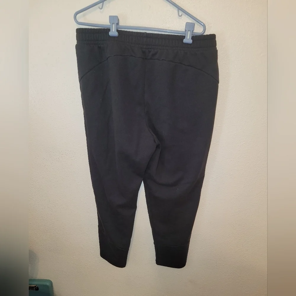 Puma Mens Black Sweatpants with Logo Size XL